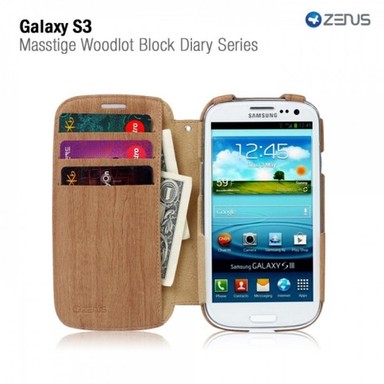 Купить Кожаный чехол Zenus Masstige Dot Color Point Diary Series для Samsung i9300 Galaxy S3 (Бежевый) на vchehle.ua