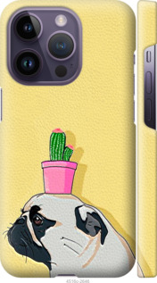 

Чохол Мопс з кактусом на iPhone 14 Pro 1481764