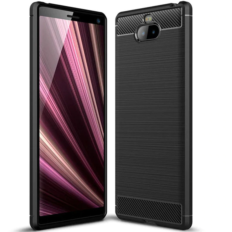 

TPU чехол iPaky Slim Series для Sony Xperia 10 Plus (Черный) 685858