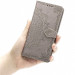 Кожаный чехол (книжка) Art Case с визитницей для Xiaomi Redmi Note 9 / Redmi 10X (Серый) в магазине vchehle.ua