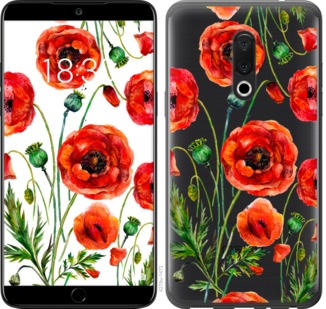 

Чехол Нарисованные маки для Meizu 15 744037