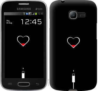 

Чехол Подзарядка сердца для Samsung Galaxy Star Plus S7262 721131