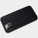 Кожаный чехол (книжка) Nillkin Qin Series для Apple iPhone 12 Pro / 12 (6.1") (Черный) в магазине vchehle.ua