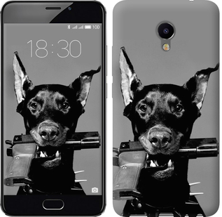 

Чехол Доберман для Meizu M3e 122905