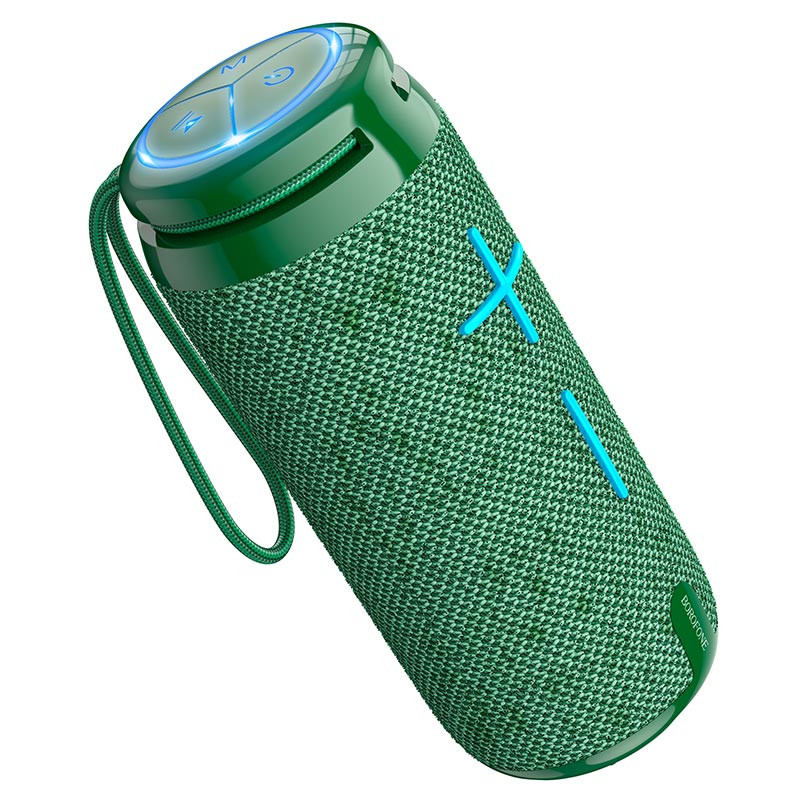 Уценка Bluetooth Колонка Borofone BR24 (Мятая упаковка / Dark Green)