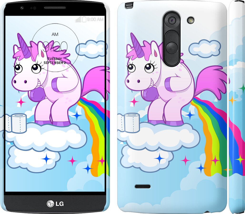 

Чехол Единорожка для LG G3 Stylus D690 338727