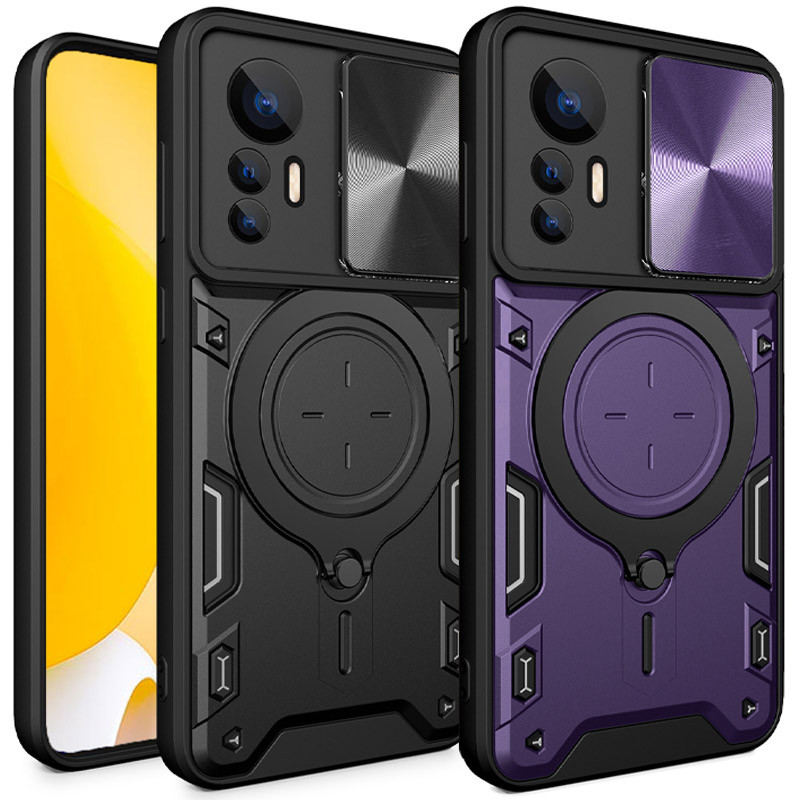 Ударопрочный чехол Bracket case with Magnetic для Xiaomi Redmi Note 12S