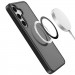 TPU+PC чехол Metal Buttons with Magnetic Safe Colorful для Samsung Galaxy S25 (Черный / Black) в магазине vchehle.ua