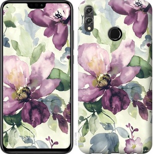 

Чохол Квіти аквареллю на Huawei Honor 8X 688696