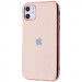TPU чохол Matte LOGO на Apple iPhone 11 (6.1") (Рожевий / Rose Gold)