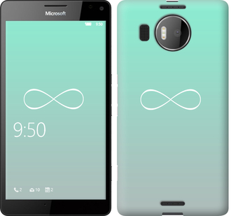 

Чохол Знак нескінченності на Microsoft Lumia 950 XL Dual Sim 208766