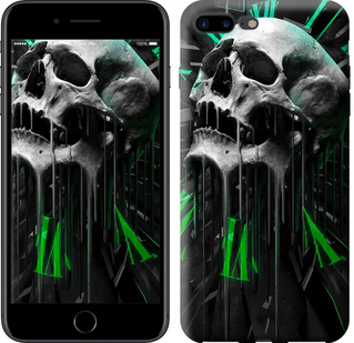 

Чехол Череп-часы для iPhone 8 Plus 658648