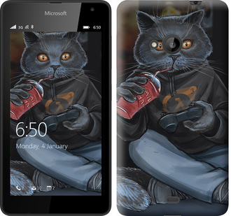 

Чехол gamer cat для Microsoft Lumia 535 635659