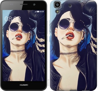 

Чехол Девушка на стиле для Huawei Honor 7i 703139
