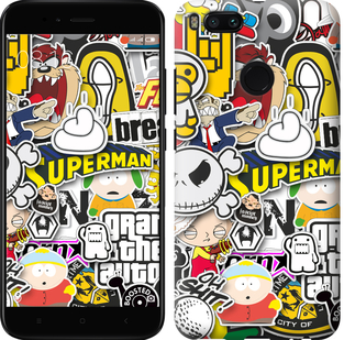 

Чехол Popular logos для Xiaomi Mi 5X 628078