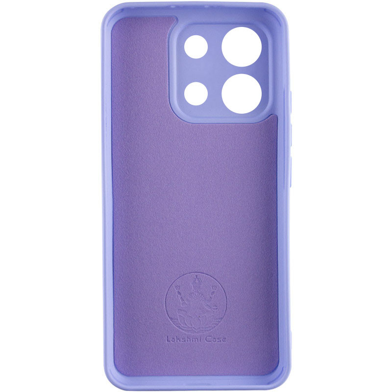 Фото Чохол Silicone Cover Lakshmi Full Camera (AA) на Xiaomi Poco X6 / Note 13 Pro 5G (Бузковий / Dasheen) на vchehle.ua