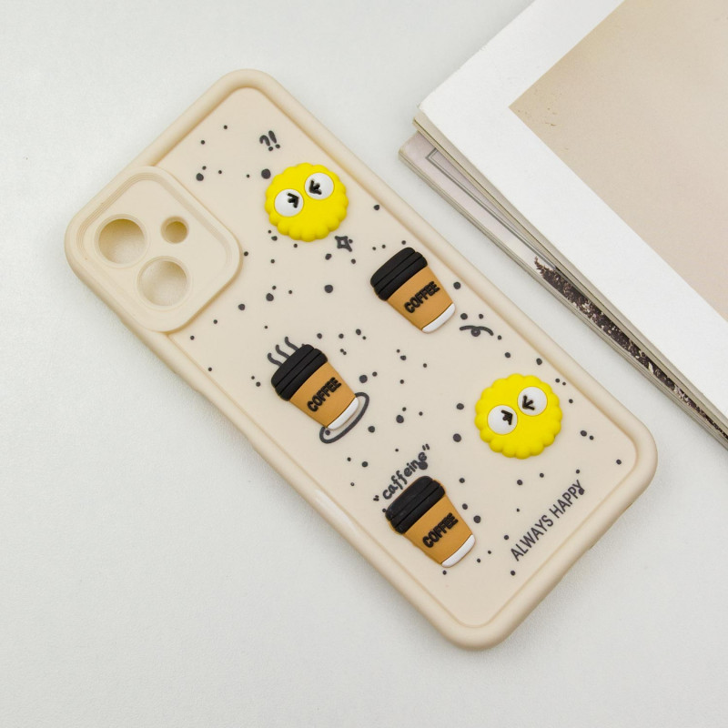 Фото Чехол TPU Toys Case для Samsung Galaxy A06 (Sand / Always Happy) в магазине vchehle.ua