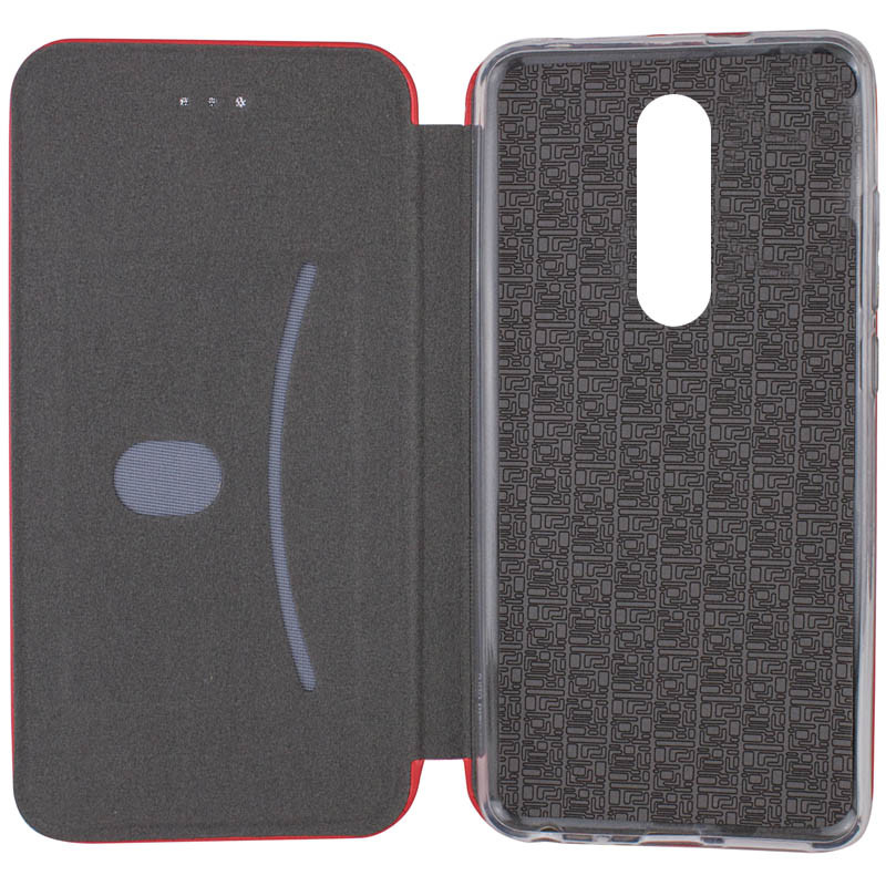 Фото Шкіряний чохол-книжка Classy на Xiaomi Redmi 8 (Червоний) в маназині vchehle.ua