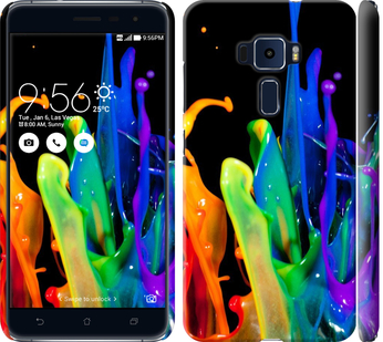 

Чохол бризки фарби на Asus Zenfone 3 ZE520KL 381520