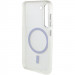 Чехол TPU Lyon frosted with Magnetic Safe для Samsung Galaxy S23 (White) в магазине vchehle.ua