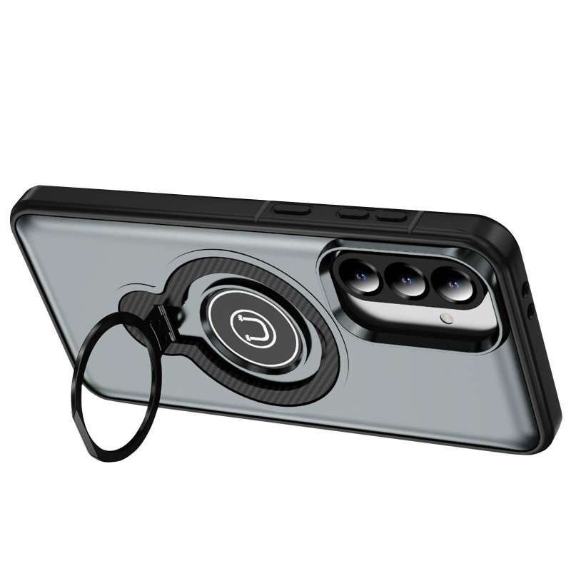 Фото TPU+Textured PC Magnet для Samsung Galaxy A36 5G (Grey) на vchehle.ua