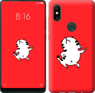 

Чохол Смугастий котик на Xiaomi Mi Mix 2s 915858