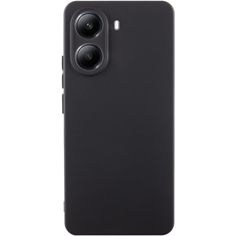 Чехол Silicone Cover Lakshmi Full Camera (AAA) для Xiaomi Poco X7 Pro (Черный / Black)