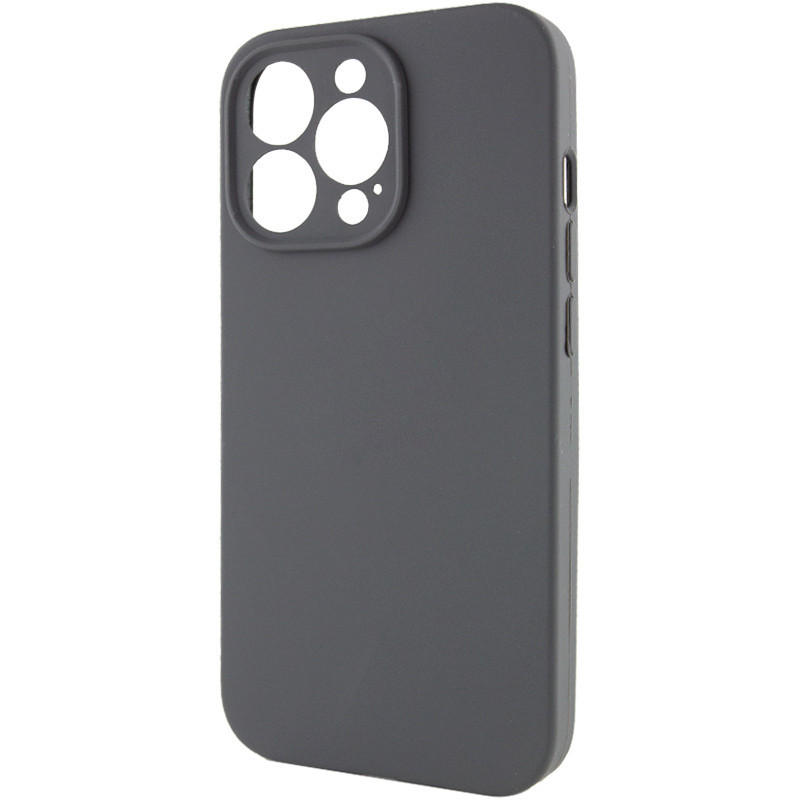 Фото Чехол Silicone Case Full Camera Protective (AA) NO LOGO для Apple iPhone 14 Pro Max (6.7") (Серый / Dark Gray) в магазине vchehle.ua