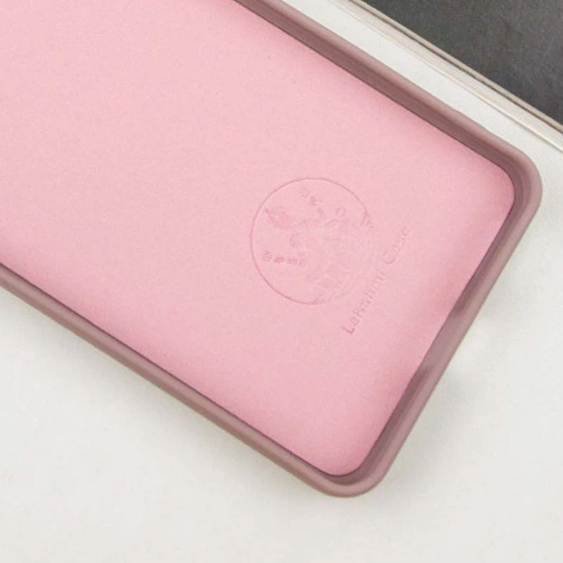 Фото Чохол Silicone Cover Lakshmi Full Camera (AA) with logo на Xiaomi Redmi Note 14 4G (Int. version) (Рожевий / Pink Sand) на vchehle.ua
