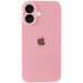 Купити Чохол Silicone Case Full Camera Protective (AA) на Apple iPhone 16 (6.1") (Рожевий / Light pink) на vchehle.ua