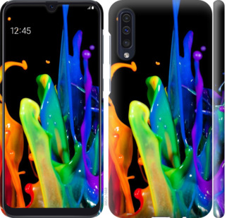 Чехол брызги краски для Samsung Galaxy A30s A307F