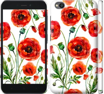 

Чехол Нарисованные маки для Xiaomi Redmi Go 744071