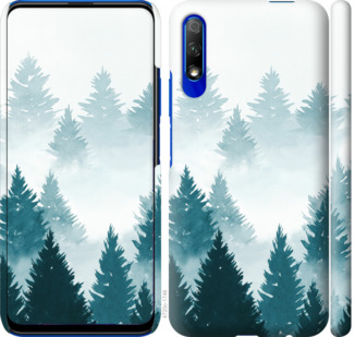 

Чехол Акварельные Елки для Huawei Honor 9X 862811