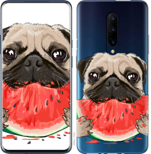 

Чехол Мопс и арбуз для OnePlus 8 916148
