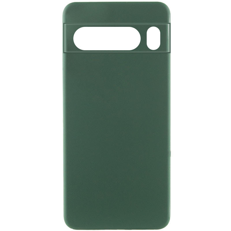 Чохол Silicone Cover Lakshmi Full Camera (AAA) на Google Pixel 8 Pro (Зелений / Cyprus Green)
