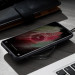 Купить Кожаная накладка Nillkin Aoge (с держателем ручки) для Samsung Galaxy S21 Ultra (Черный) на vchehle.ua