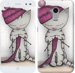 

Чехол Кошка рукодельница для ZTE V7 Lite 584514