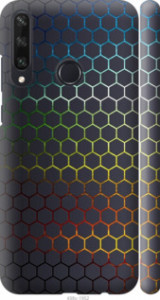 Чехол Переливающиеся соты для Huawei Y6p