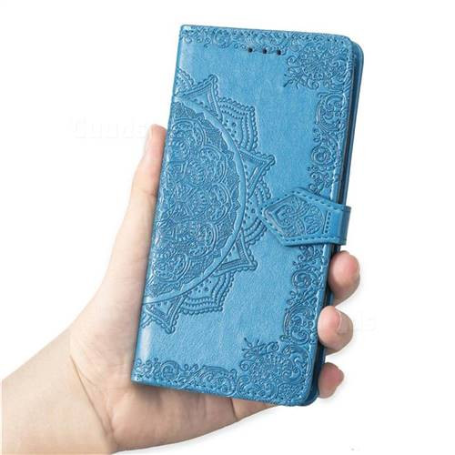 Заказать Кожаный чехол-книжка Art Case с визитницей для Xiaomi Redmi 4a (Синий) на vchehle.ua