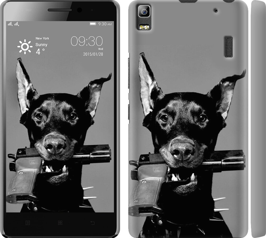 

Чохол Доберман на Lenovo A7000 122803