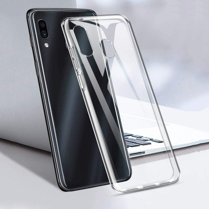 TPU чехол Epic Transparent 1,0mm для Samsung Galaxy A20 / A30 (Бесцветный (прозрачный)) в магазине vchehle.ua