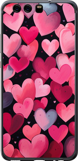 

Чехол Сердечки 4 для Huawei P10 1646648