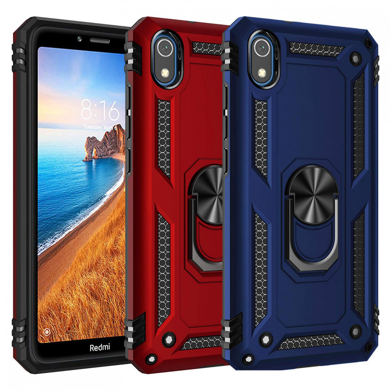 Ударопрочный чехол Serge Ring for Magnet для Xiaomi Redmi 7A