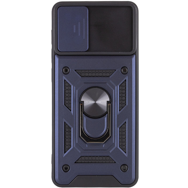 Фото Ударостійкий чохол Camshield Serge Ring на Samsung Galaxy A31 (Синій) в маназині vchehle.ua