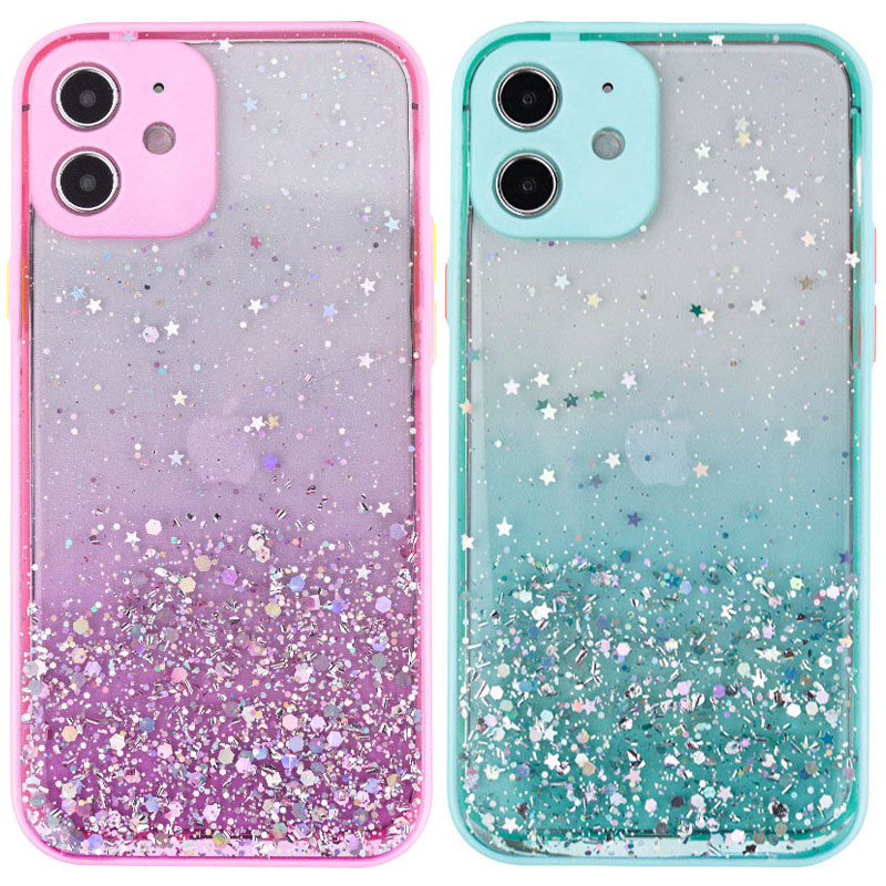 TPU чехол Spangle star с защитой камеры для Apple iPhone 11 (6.1")