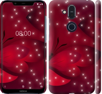 

Чохол Місячний метелик на Nokia 8.1 763263