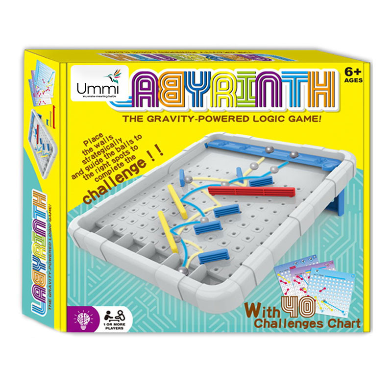 Заказать Настольная интерактивная игра Ummi 22025 Labyrinth (Grey) на vchehle.ua