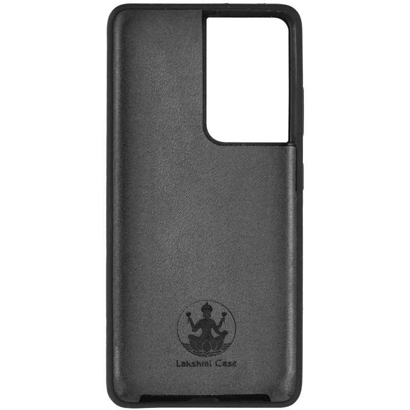 Фото Чехол Silicone Cover Lakshmi (AA) для Samsung Galaxy S21 Ultra (Черный / Black) в магазине vchehle.ua