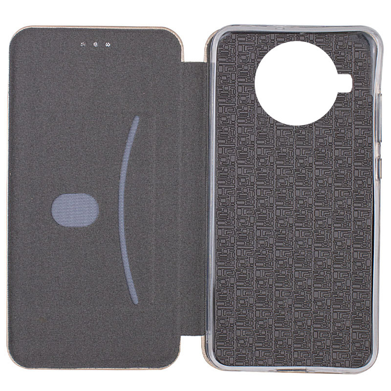 Фото Кожаный чехол-книжка Classy для Xiaomi Mi 10T Lite / Redmi Note 9 Pro 5G (Золотой) в магазине vchehle.ua
