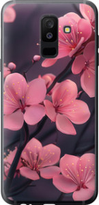 Чохол Пурпурна сакура на Samsung Galaxy A6 Plus 2018